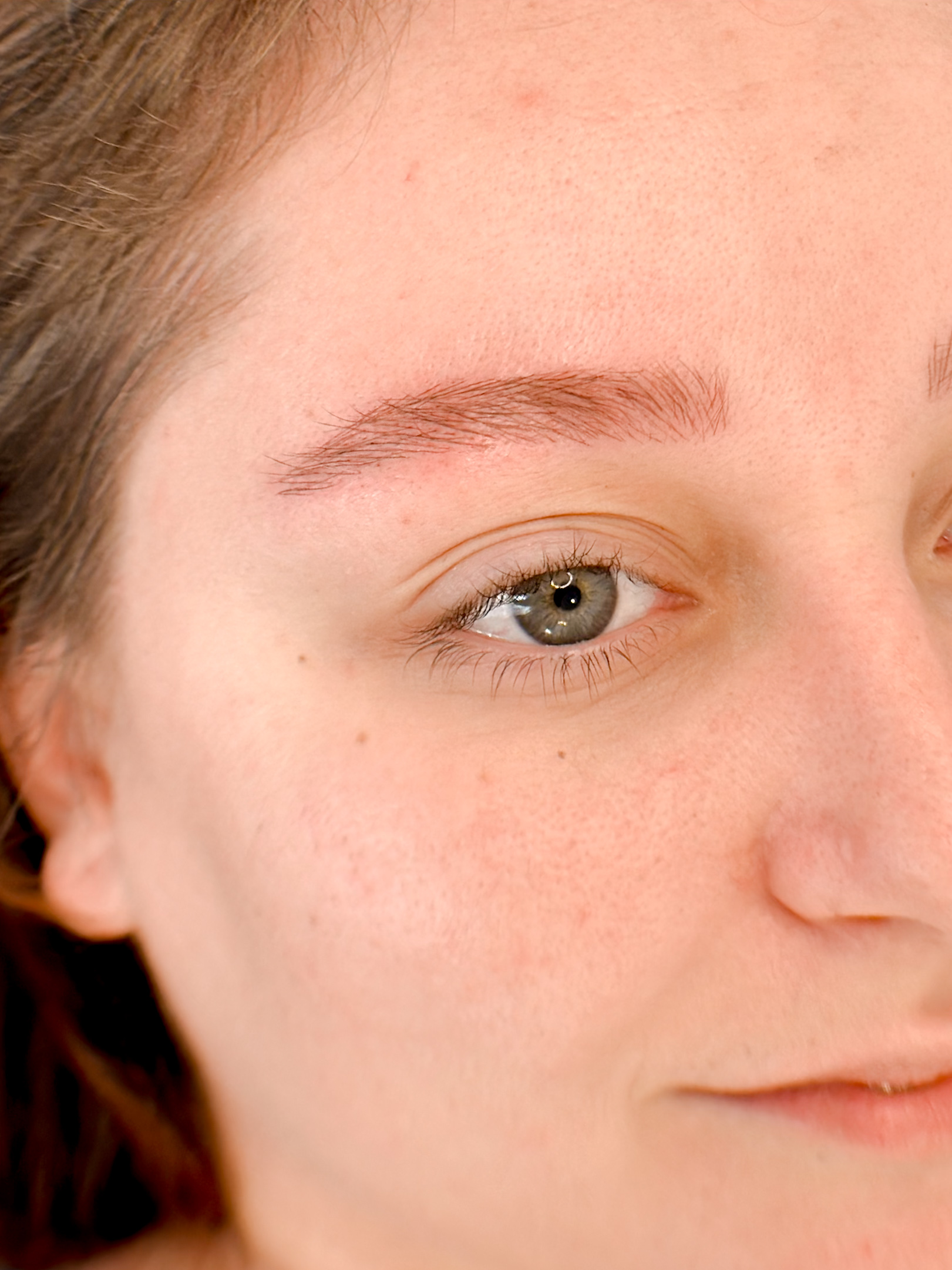 Resultado em detalhe — sobrancelha natural